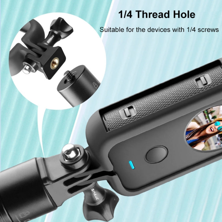 PULUZ 適用於Insta360 ONE X2 全景相機 PC塑料 保護邊框  轉接頭&螺絲