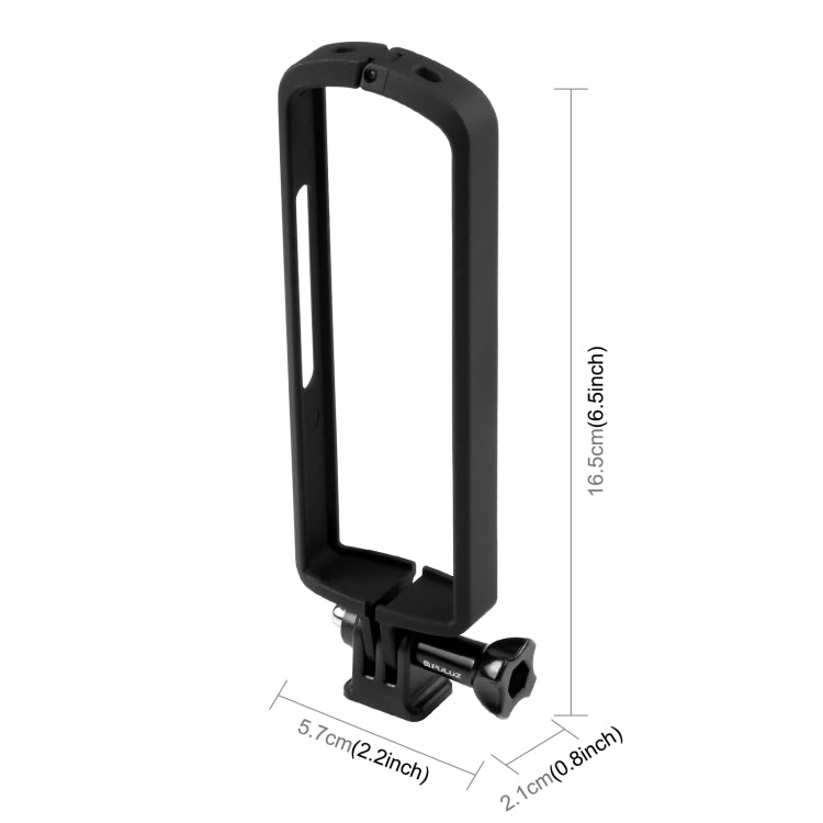 PULUZ 適用於理光 Ricoh  SC2 全景運動相機 PC ABS塑料保護邊框  轉接頭&螺絲