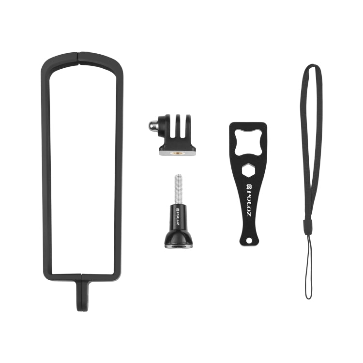 PULUZ 適用於理光 Ricoh  SC2 全景運動相機 PC ABS塑料保護邊框  轉接頭&螺絲