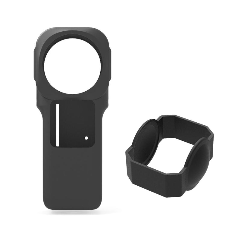 PULUZ 適用於Insta360&#160;One&#160;RS 1英寸全景版 硅膠保護套 帶鏡頭保護套