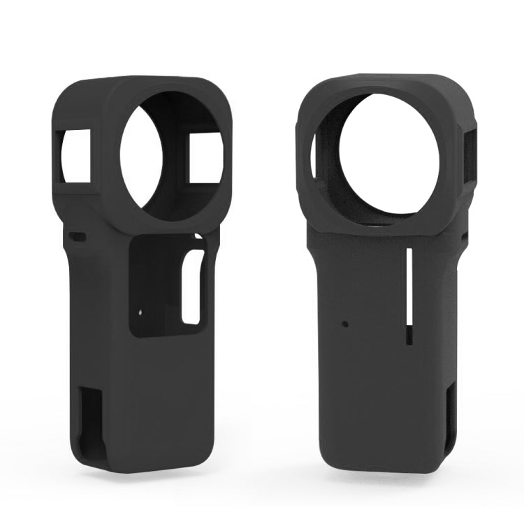 PULUZ 適用於Insta360&#160;One&#160;RS 1英寸全景版 硅膠保護套 帶鏡頭保護套