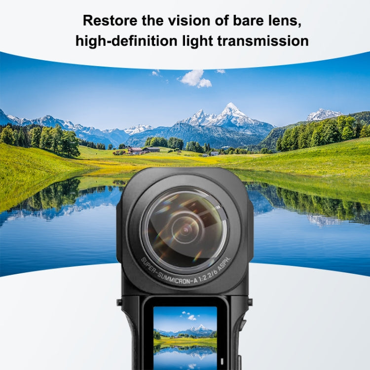 PULUZ  適用於Insta360 ONE RS影石一英寸全景鏡頭保護鏡膜