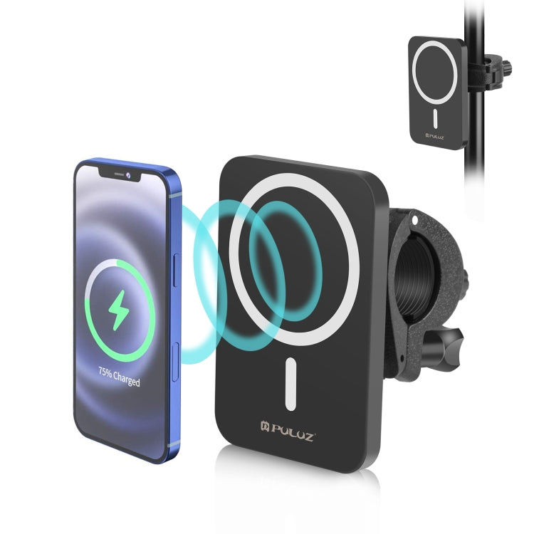 PULUZ 15W 磁吸無線充電器直播支架