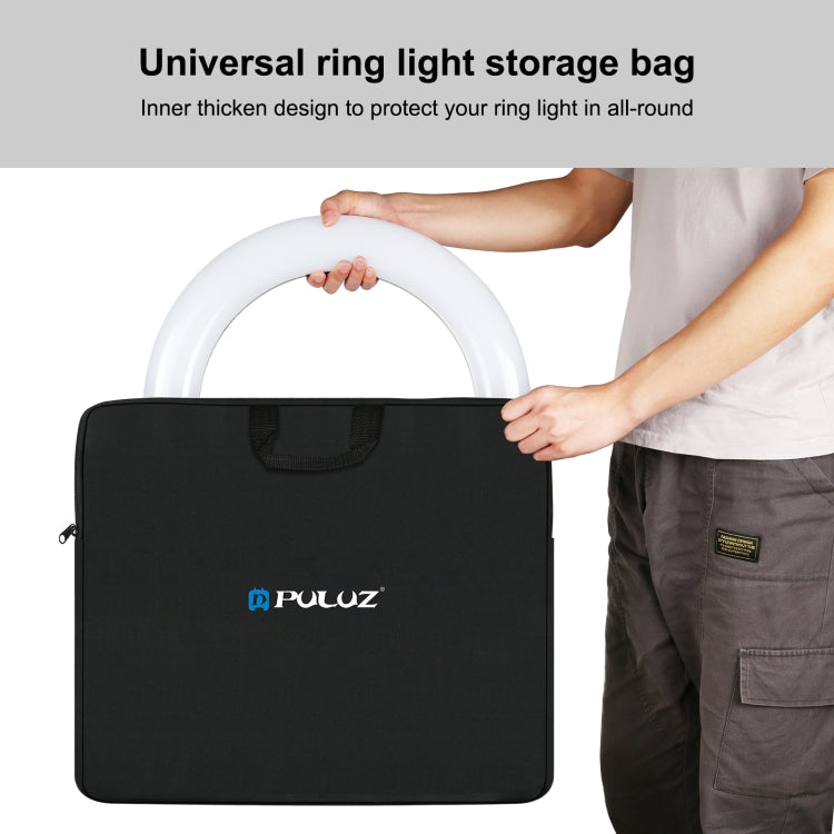 PULUZ 46cm環形補光燈拉鏈收納袋 48cm x 55cm