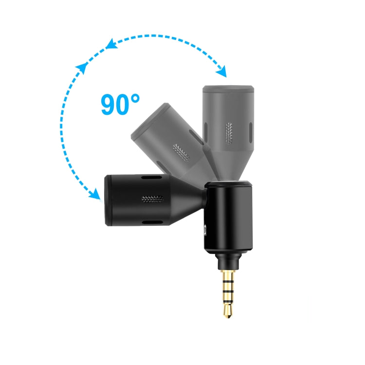 PULUZ 3.5mm接口手機單指向可調麥克風
