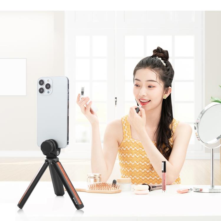 PULUZ  鑲木桌面直播三腳架