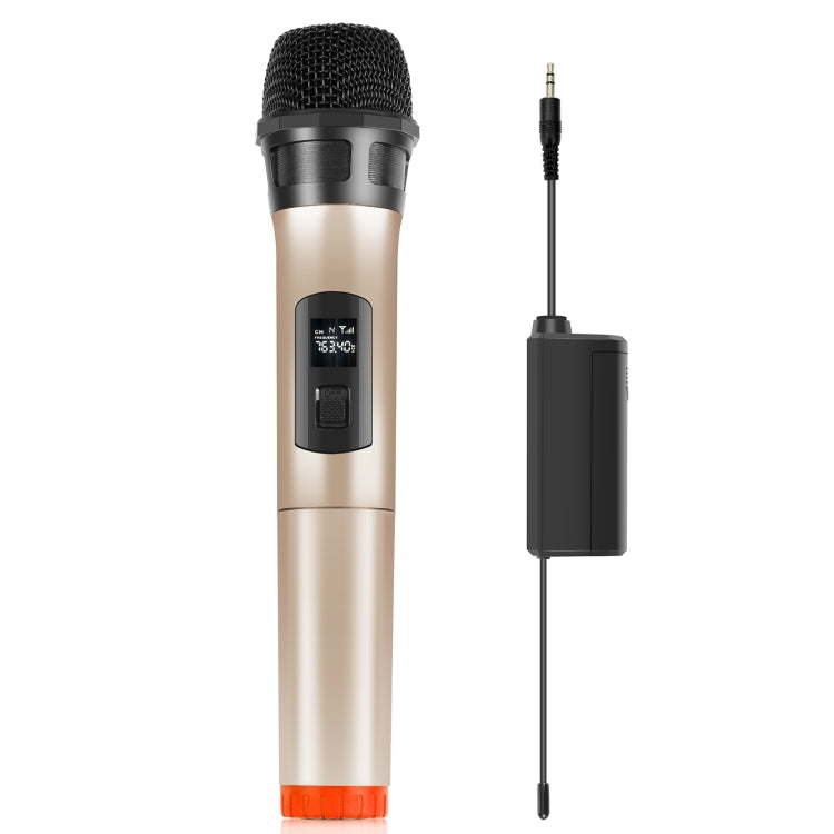 PULUZ UHF 無線動圈麥克風話筒 帶LED显示屏