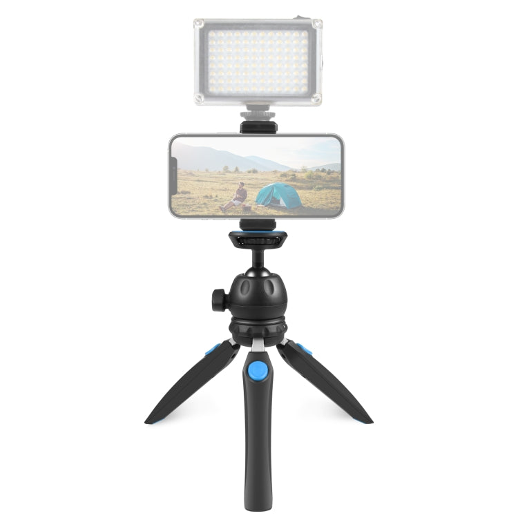 PULUZ   迷你支架 VLOG直播穩定器三腳架 帶手機夾