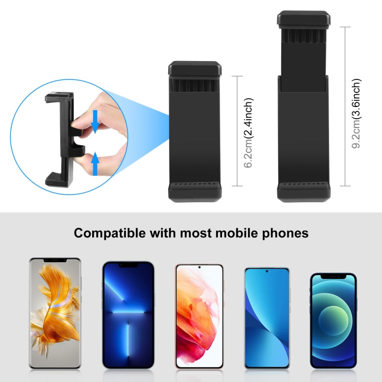 PULUZ   迷你支架 VLOG直播穩定器三腳架 帶手機夾