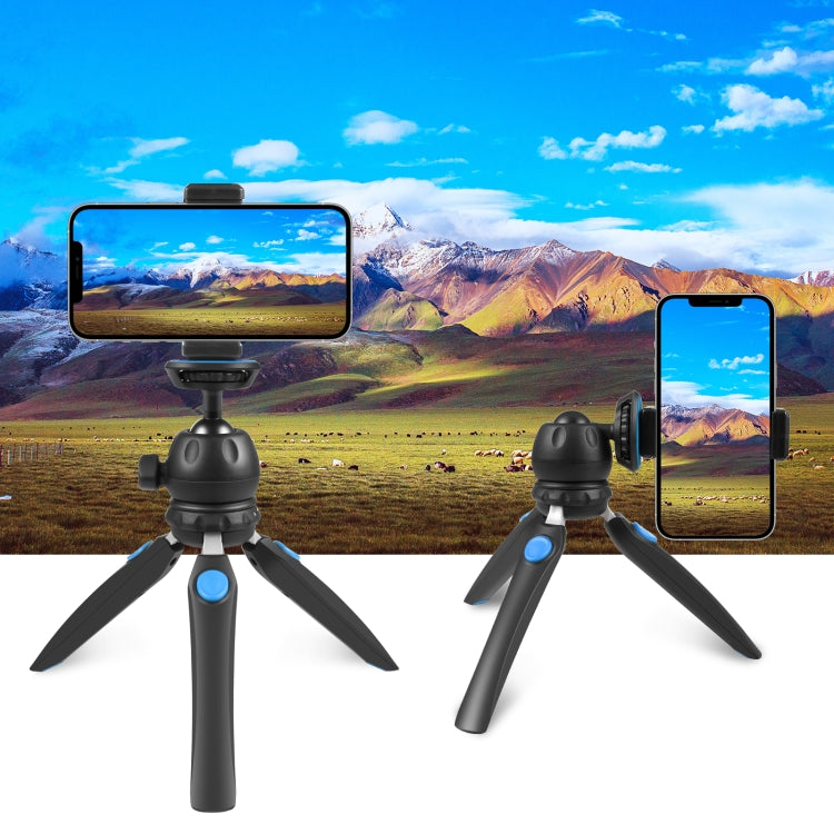 PULUZ   迷你支架 VLOG直播穩定器三腳架 帶手機夾