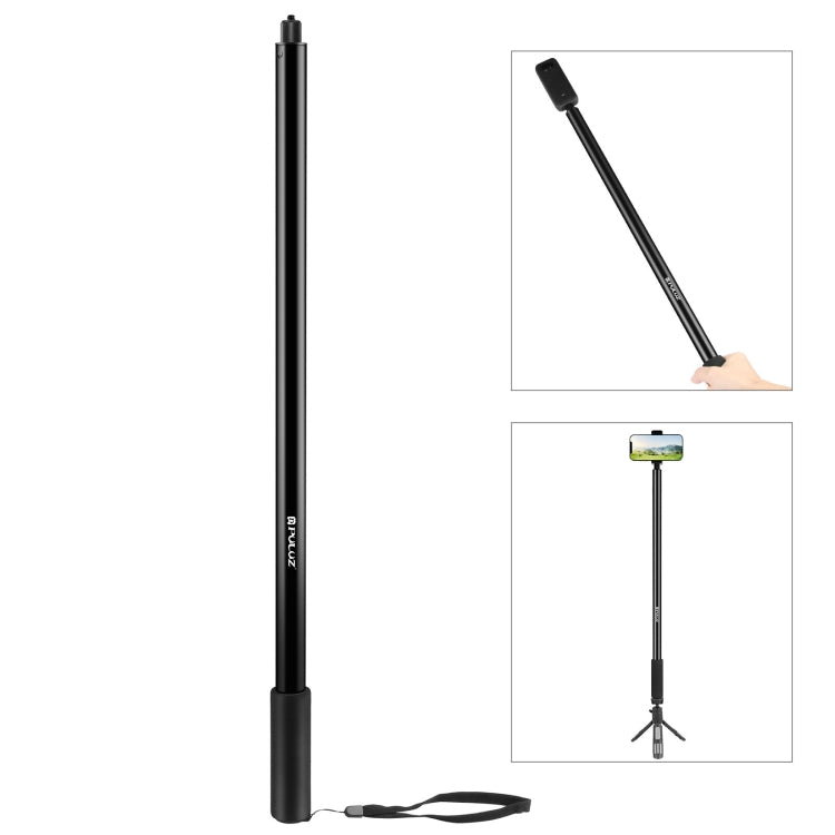 PULUZ  適用於 Insta360 One RS / X2 / X3  3m 子彈時間隱形自拍桿
