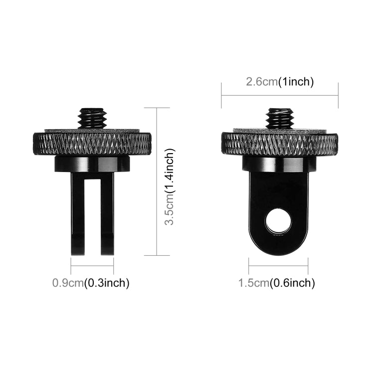 PULUZ 適用於GoPro/Insta360 運動相機轉接頭