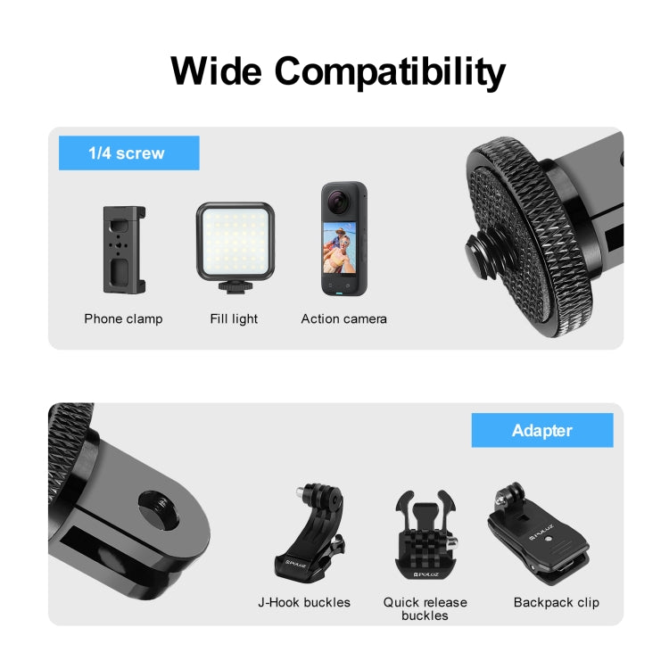 PULUZ 適用於GoPro/Insta360 運動相機轉接頭