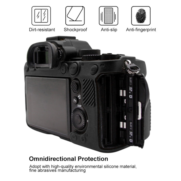 PULUZ 適用於索尼ILCE-9M2/ Alpha 9 II / A92相機硅膠保護套