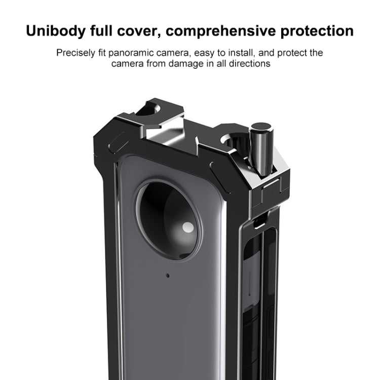 PULUZ 適用於Insta360 X3 運動相機鋁合金兔籠拓展保護邊框