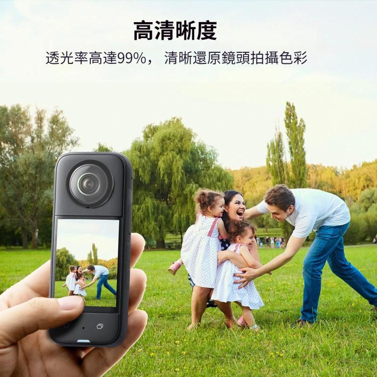PULUZ  適用於Insta360 X3全景鏡頭保護鏡