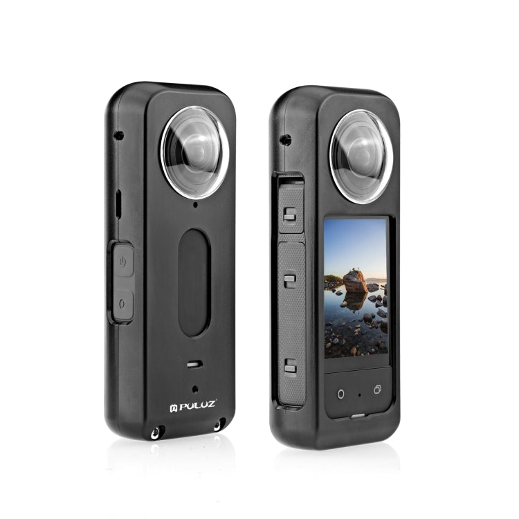 PULUZ 適用於Insta360 X3金屬保護殼，兔籠，帶鏡頭保護鏡