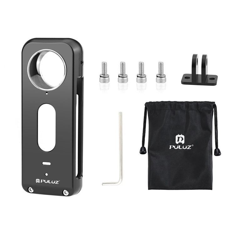 PULUZ 適用於Insta360 X3金屬保護殼，兔籠，帶鏡頭保護鏡