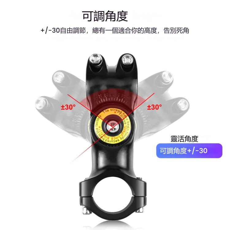 PULUZ 騎行夾管摩托護杠支架 帶自拍桿
