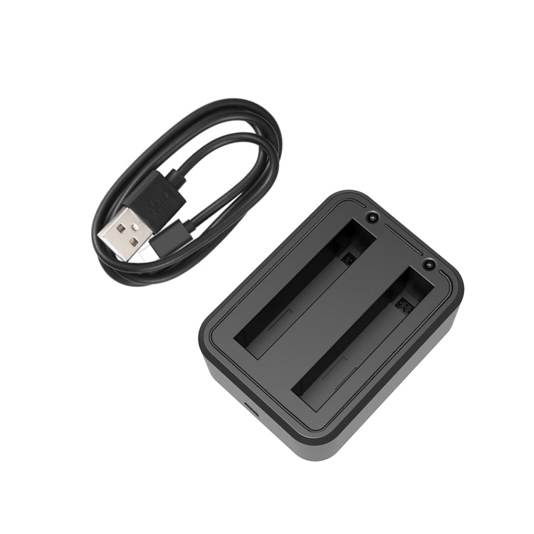 PULUZ 適用於Insta360 X3充電管家，兩充電池充電器，座充充電座