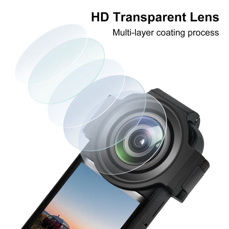適用於 Insta360 X3 PULUZ 升級光學玻璃保護鏡保護蓋