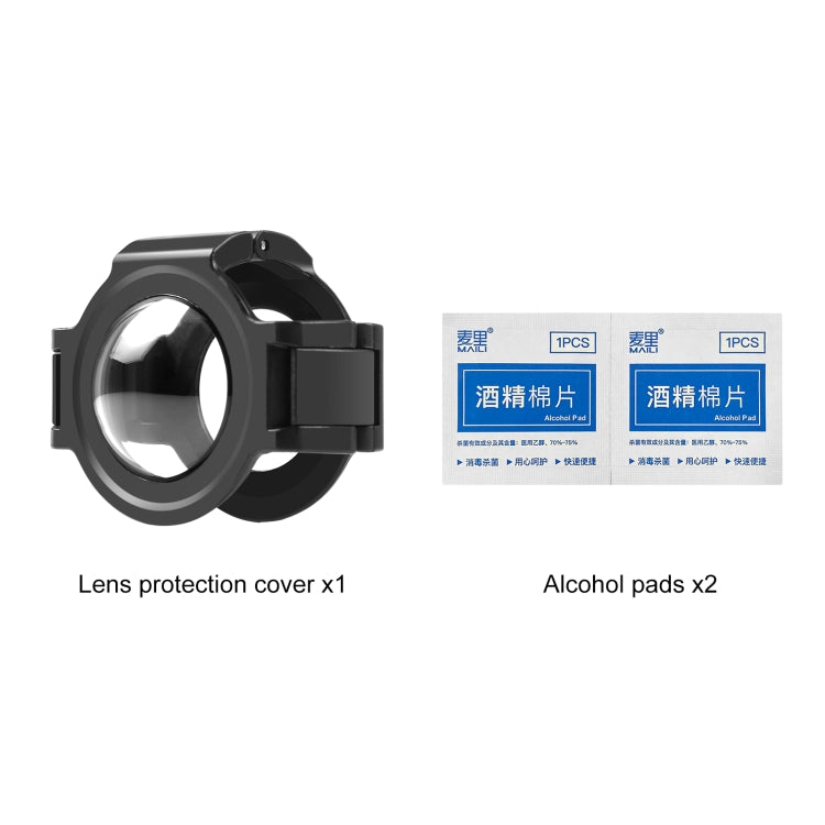 適用於 Insta360 X3 PULUZ 升級光學玻璃保護鏡保護蓋