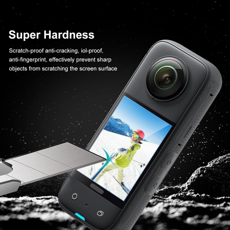 適用於Insta360 X3  PULUZ 2片裝高清膜