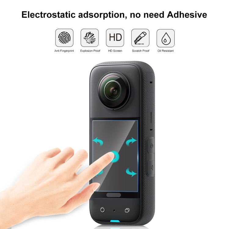 適用於Insta360 X3  PULUZ 2片裝高清膜