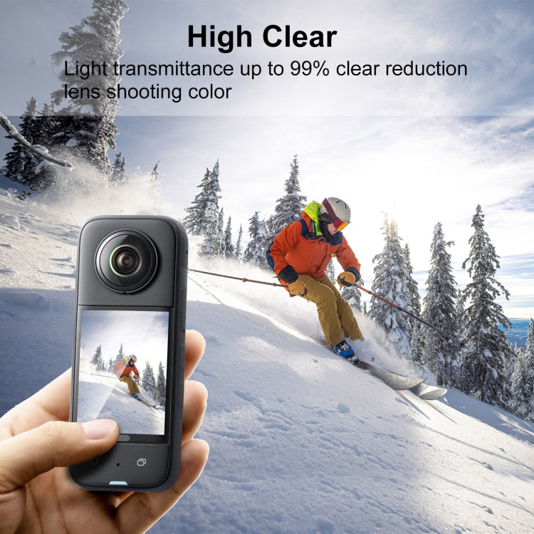 適用於Insta360 X3  PULUZ 2片裝高清膜