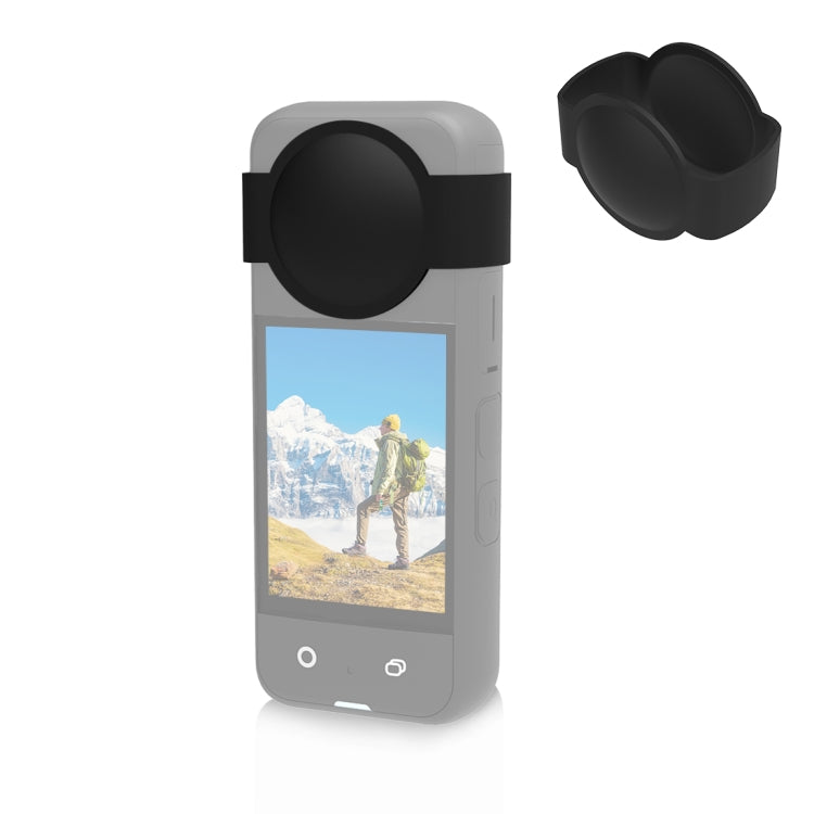 PULUZ 適用於Insta360影石 One X3全景相機鏡頭&保護鏡保護硅膠套