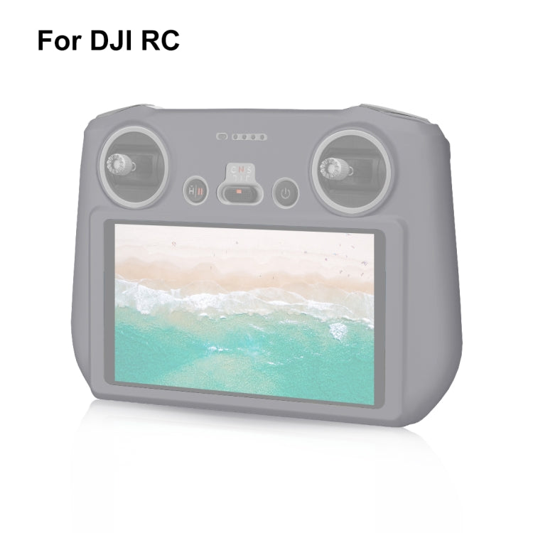 PULUZ 適用大疆Mini 3 Pro DJI RC硅膠套御3 RC帶屏遙控器保護罩防塵保護套