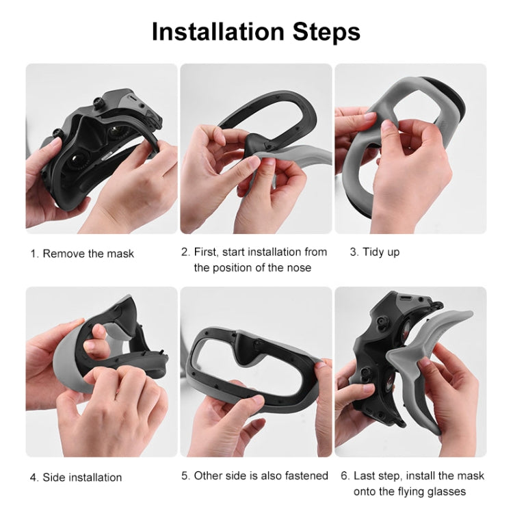 PULUZ 適用於大疆Avata Goggles 2 面罩保護墊保護套