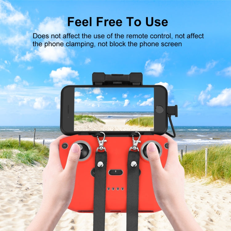 PULUZ  適用於大疆Mini 3 / 3 Pro / 御Mavic 3 / Air 2 / 2S遙控器掛帶掛繩雙鈎掛繩