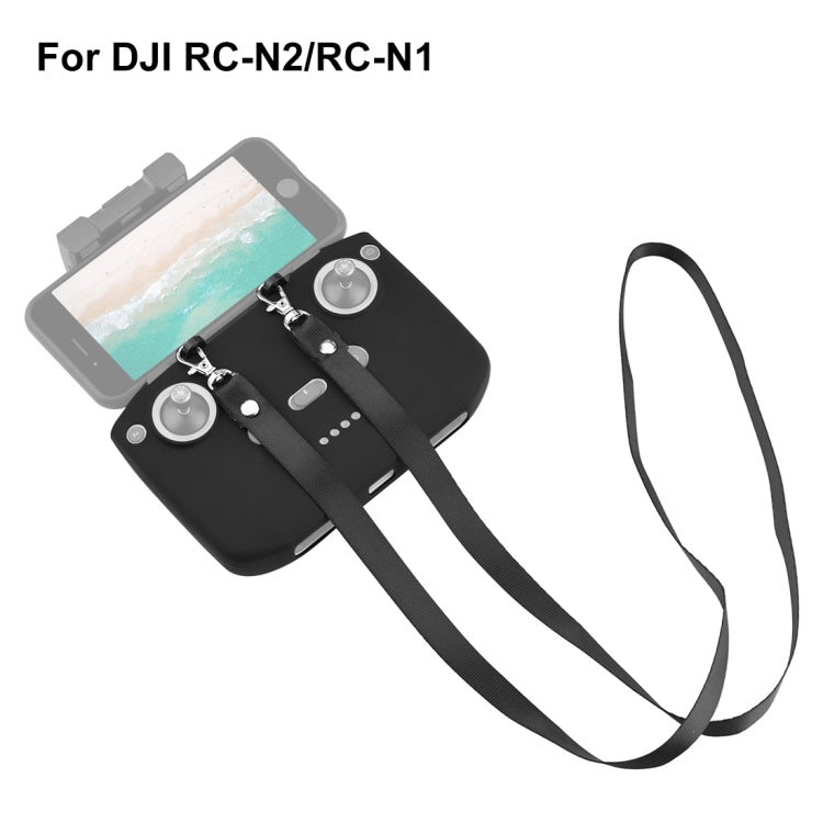 PULUZ Shockproof Anti-scratch Silicone Case with Neck Strap For DJI Neo / Mini 3 / 3 Pro / Mavic 3 / Air 2S / Mini 2 RC-N2 / RC-N1 / RC-N3 Remote Control