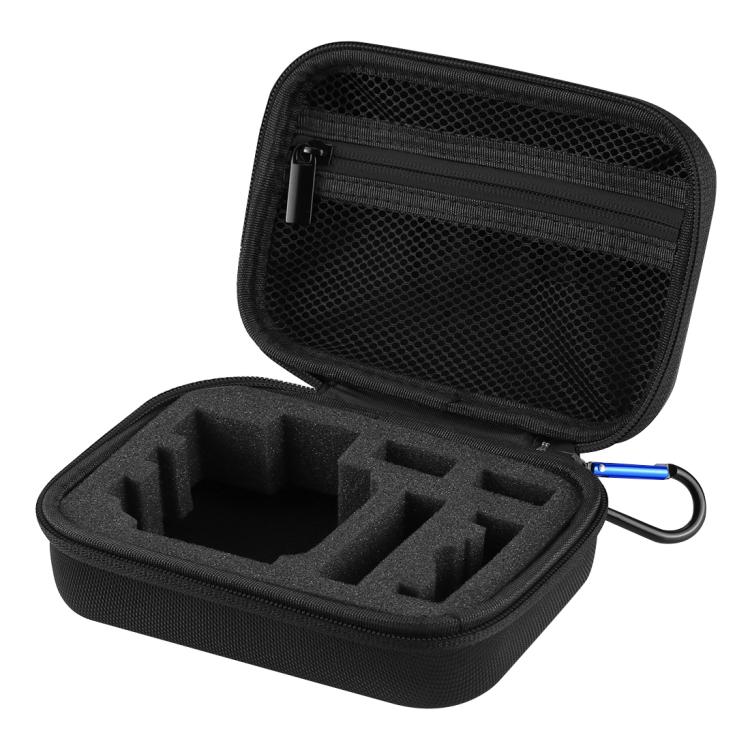 適用於GoPro Hero11 Black / HERO10 Black / HERO9 Black / HERO8 Black / HERO7 /6 /5 /5 Session /4 Session /4 /3+ /3 /2 /1, DJI Osmo Action和其他運動相機 PULUZ便攜式 小號收納包 Size: 16cm x 12cm x 7cm