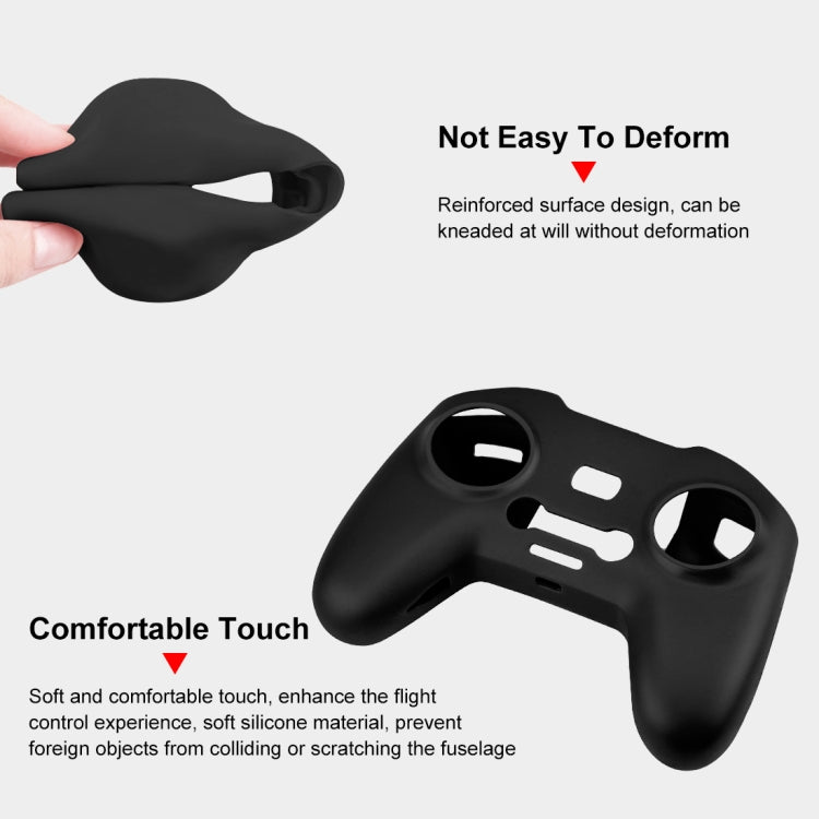 PULUZ 適用於DJI FPV&#160;Combo遙控器硅膠套 帶掛繩