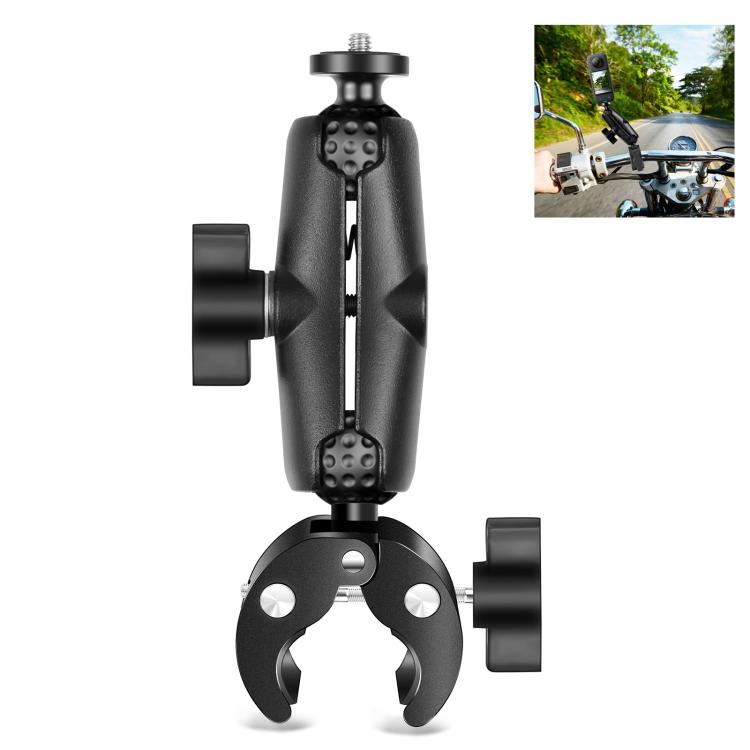 PULUZ 適用於GoPro 運動相機摩托車/自行車大力夾車把支架