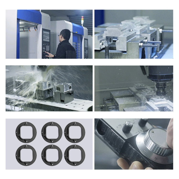 For GoPro HERO12 Black /11 Black /11 Black Mini /10 Black /9 Black PULUZ 52mm UV ND2-400 Filter with Adapter Ring