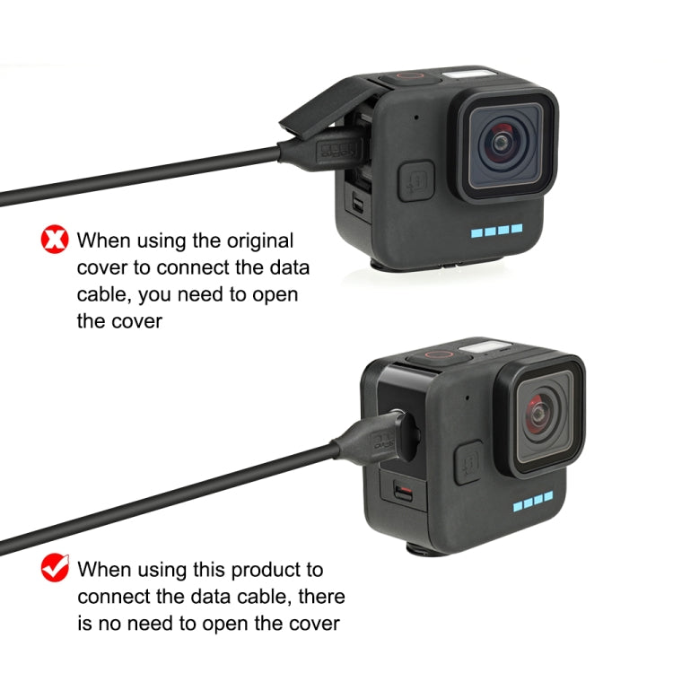 適用於GoPro Hero11 Black Mini  PULUZ金屬側蓋防塵蓋A款  , A Type
