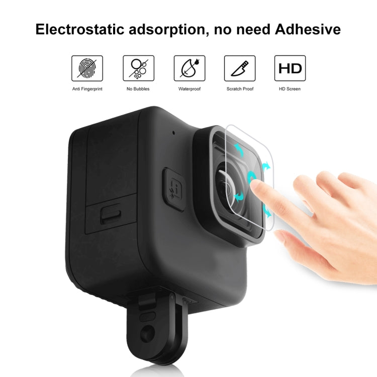 PULUZ適用於GoPro Hero11 Black Mini 2片裝  鏡頭保護膜防刮防爆鋼化膜