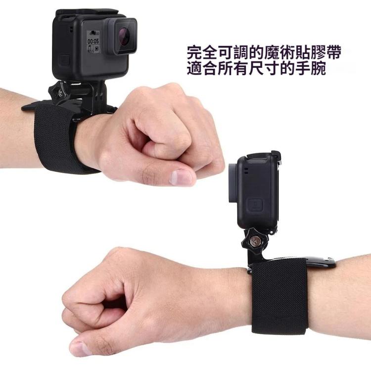 PULUZ Adjustable Wrist Strap Mount for GoPro, Insta360, DJI and Other Action Cameras, Strap Length: 28.5cm