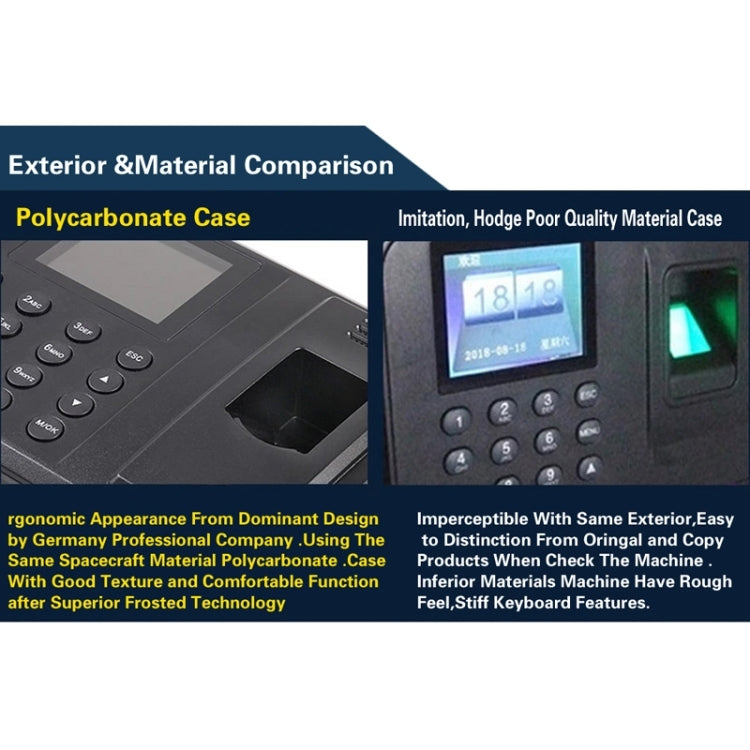 3.0寸網絡指紋考勤機 U160