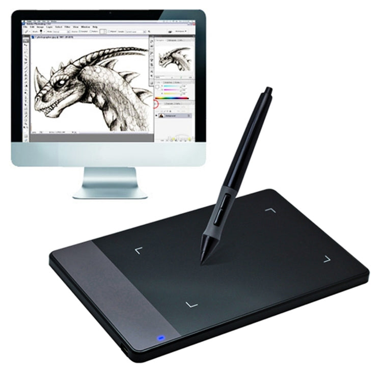 Huion 4.0 x 2.23寸电子圖形繪製的數位板 420 帶筆