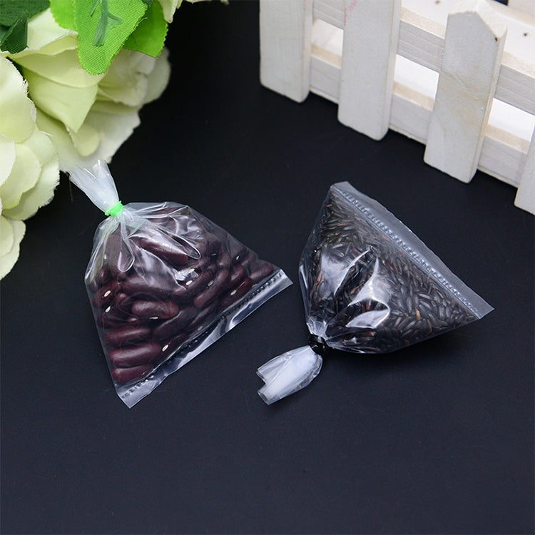 100個裝 熱壓封口機專用透明塑料袋 23cm x 33cm 定製logo和設計