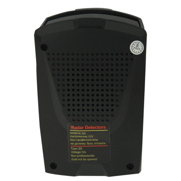 E8 雷達預警器, E8