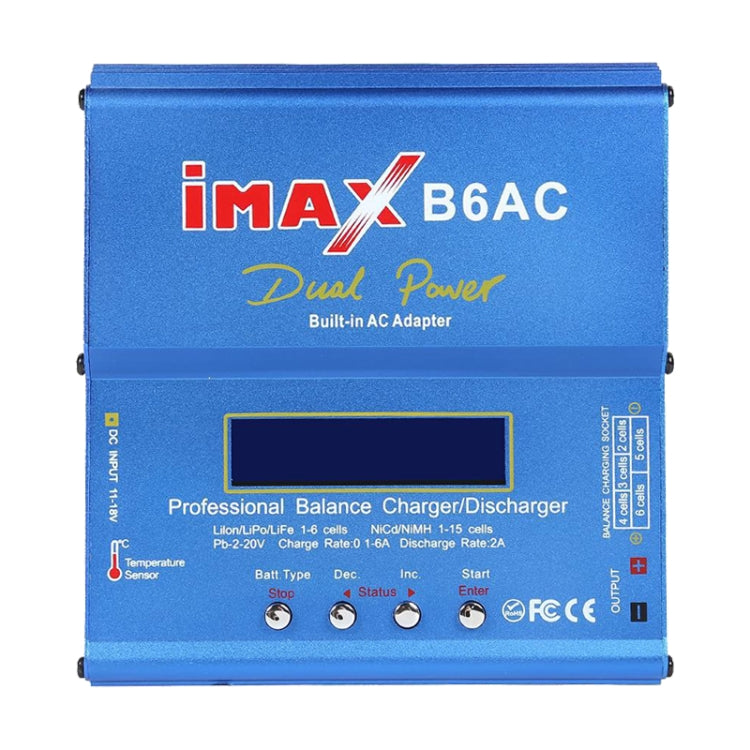 iMAX B6AC 2.6英寸液晶遙控鋰電平衡充電器 AH410+THC003004, B6AC