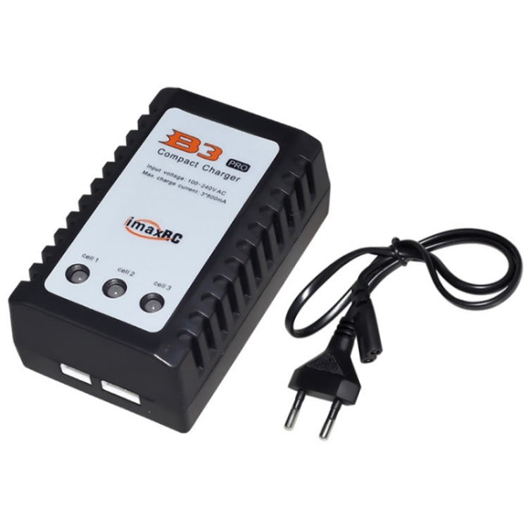 ImaxRC 7.4V/11.1V 2S/3S航模無人機鋰電池智能平衡充電器, EU Plug