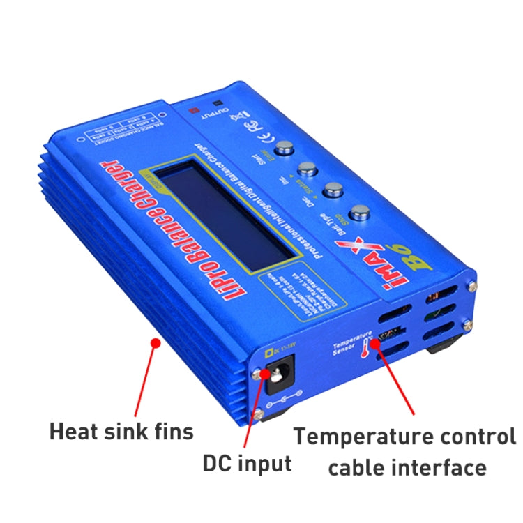 W303 iMAX B6充電器T插版 藍色, W303