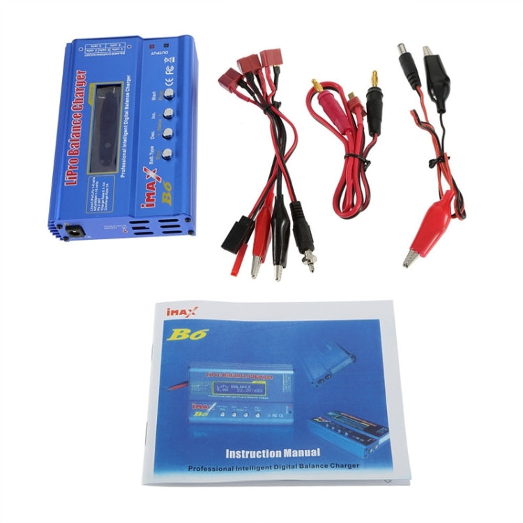 W303 iMAX B6充電器T插版 藍色, W303