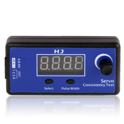 HJ多功能數子 / 模擬 / 舵機測試儀, HJ Digital Servo Tester